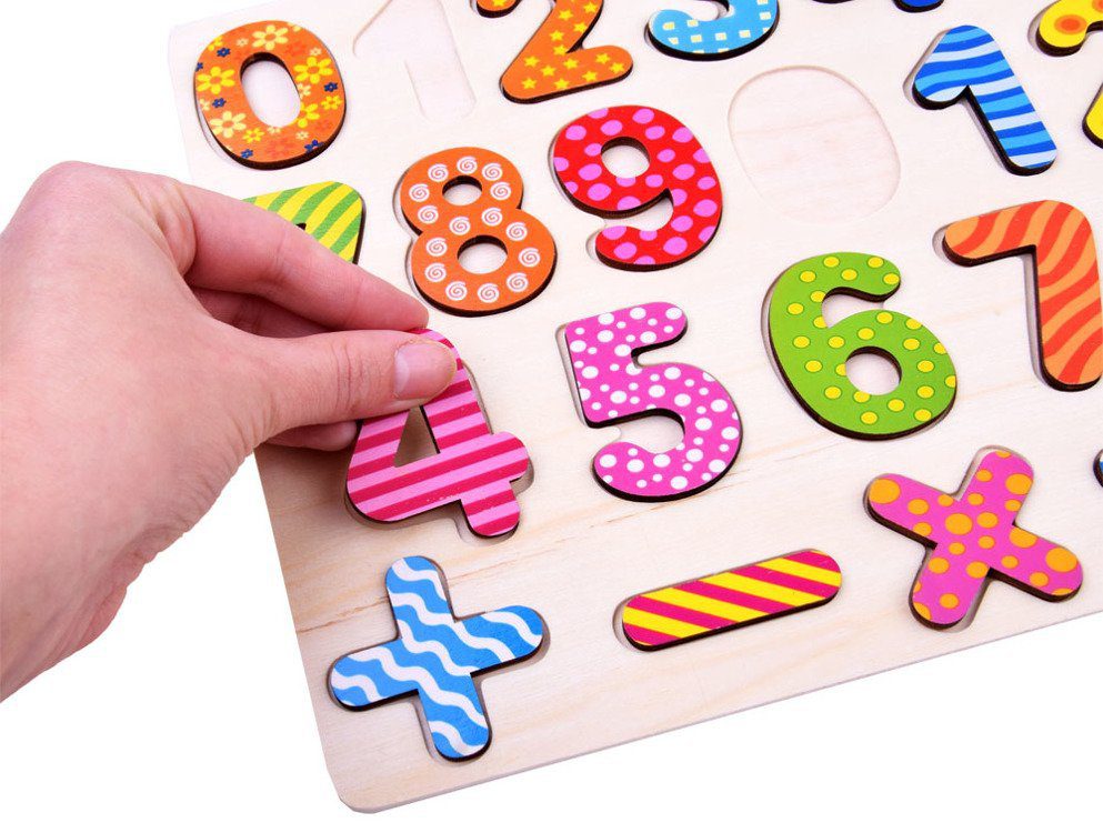 Toys for number recognition